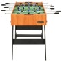 Futbolín plegable marrón claro 121x61x80 cm de vidaXL, Mesas de futbolín - Ref: Foro24-91941, Precio: 168,29 €
