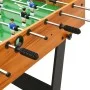 Light brown folding foosball table 121x61x80 cm by vidaXL, Foosball tables - Ref: Foro24-91941, Price: 157,01 €, Discount: %