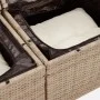 Garden sofa set with beige cushions 10 pieces synthetic rattan by , Garden sets - Ref: Foro24-3256737, Price: 663,62 €, Disco...