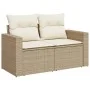 Garden sofa set with beige cushions 10 pieces synthetic rattan by , Garden sets - Ref: Foro24-3256737, Price: 663,62 €, Disco...