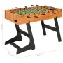 Hellbrauner klappbarer Kickertisch 121x61x80 cm von vidaXL, Tischfußballtische - Ref: Foro24-91941, Preis: 157,01 €, Rabatt: %