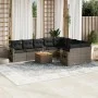 Set de sofás de jardín 10 pzas con cojines ratán sintético gris de , Conjuntos de jardín - Ref: Foro24-3257054, Precio: 612,2...