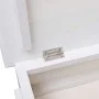Mueble zapatero de madera de Paulownia blanco 50x28x58 cm de vidaXL, Zapateros y organizadores de calzado - Ref: Foro24-28408...