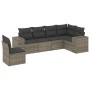 6-teiliges Gartenmöbel-Set und graue synthetische Rattankissen von , Gartensets - Ref: Foro24-3254967, Preis: 400,33 €, Rabat...