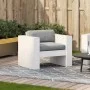 Gartensofa aus massivem weißem Kiefernholz 79x60x62 cm von , Outdoor-Sofas - Ref: Foro24-832366, Preis: 92,35 €, Rabatt: %