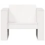 Gartensofa aus massivem weißem Kiefernholz 79x60x62 cm von , Outdoor-Sofas - Ref: Foro24-832366, Preis: 92,35 €, Rabatt: %