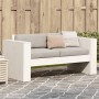 2-Sitzer-Gartensofa aus massivem weißem Kiefernholz, 134 x 60 x 62 cm von , Outdoor-Sofas - Ref: Foro24-832370, Preis: 144,52...
