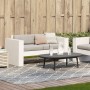 2-Sitzer-Gartensofa aus massivem weißem Kiefernholz, 134 x 60 x 62 cm von , Outdoor-Sofas - Ref: Foro24-832370, Preis: 144,52...