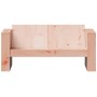 2-Sitzer-Gartensofa aus Massivholz Douglasie 134x60x62 cm von , Outdoor-Sofas - Ref: Foro24-832372, Preis: 130,12 €, Rabatt: %