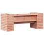 Douglas solid wood bench with planters 167.5x60x65 cm by , Outdoor sofas - Ref: Foro24-832546, Price: 192,45 €, Discount: %