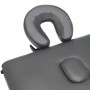 Massage table 3 zones anthracite wood structure 186x68 cm by vidaXL, massage tables - Ref: Foro24-110172, Price: 151,84 €, Di...