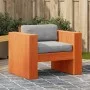 Sofá de jardín madera maciza de pino marrón cera 79x60x62 cm de , Sofás de exterior - Ref: Foro24-844623, Precio: 82,04 €, De...
