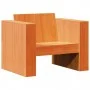Sofá de jardín madera maciza de pino marrón cera 79x60x62 cm de , Sofás de exterior - Ref: Foro24-844623, Precio: 82,04 €, De...