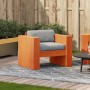 Gartensofa aus massivem, wachsbraunem Kiefernholz, 79 x 60 x 62 cm von , Outdoor-Sofas - Ref: Foro24-844623, Preis: 92,11 €, ...