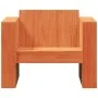 Gartensofa aus massivem, wachsbraunem Kiefernholz, 79 x 60 x 62 cm von , Outdoor-Sofas - Ref: Foro24-844623, Preis: 82,04 €, ...