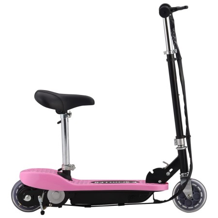 Patinete eléctrico con asiento rosa 120 W de vidaXL, Patinetes - Ref: Foro24-91958, Precio: 140,69 €, Descuento: %