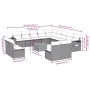 Garden sofa set 14 pieces and beige synthetic rattan cushions mix by , Garden sets - Ref: Foro24-3257151, Price: 856,47 €, Di...