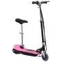 Patinete eléctrico con asiento rosa 120 W