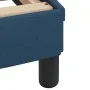 Bed frame with headboard gray taupe blue fabric 140x200 cm by , Beds and slatted bases - Ref: Foro24-373191, Price: 167,31 €,...