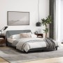 Light gray fabric bed frame with headboard 120x200 cm by , Beds and slatted bases - Ref: Foro24-373145, Price: 130,78 €, Disc...