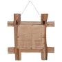 Natural recycled solid wood log mirror 50x50 cm by vidaXL, Mirrors - Ref: Foro24-283933, Price: 74,87 €, Discount: %