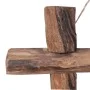 Natural recycled solid wood log mirror 50x50 cm by vidaXL, Mirrors - Ref: Foro24-283933, Price: 74,87 €, Discount: %
