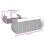 6-teiliges Gartenmöbel-Set und graue synthetische Rattankissen von , Gartensets - Ref: Foro24-3257222, Preis: 431,33 €, Rabat...