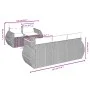 6-teiliges Gartensofa-Set und schwarze synthetische Rattankissen von , Gartensets - Ref: Foro24-3257217, Preis: 419,05 €, Rab...
