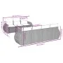 8-piece garden sofa set and gray synthetic rattan cushions by , Garden sets - Ref: Foro24-3257243, Price: 541,64 €, Discount: %