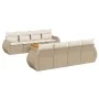 9-teiliges Gartensofa-Set mit beigen synthetischen Rattankissen von , Gartensets - Ref: Foro24-3257255, Preis: 692,13 €, Raba...