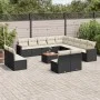 14-piece garden sofa set with black synthetic rattan cushions by , Garden sets - Ref: Foro24-3226490, Price: 791,81 €, Discou...