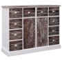 Sideboard with 10 brown wood drawers 113x30x79 cm by vidaXL, Sideboards - Ref: Foro24-284174, Price: 213,96 €, Discount: %