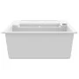 Küchenspüle aus Granit mit zwei Becken weiß von , Sinkt - Ref: Foro24-144859, Preis: 211,28 €, Rabatt: %