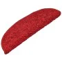 Stair tread carpets 15 units red 65x21x4 cm by , Stair mats - Ref: Foro24-133907, Price: 79,52 €, Discount: %