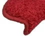 Stair tread carpets 15 units red 65x21x4 cm by , Stair mats - Ref: Foro24-133907, Price: 79,52 €, Discount: %
