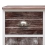 Sideboard with 10 brown wood drawers 113x30x79 cm by vidaXL, Sideboards - Ref: Foro24-284174, Price: 213,96 €, Discount: %