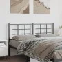 Kopfteil aus schwarzem Metall, 160 cm von , Kopf- und Fußteile - Ref: Foro24-355596, Preis: 35,44 €, Rabatt: %