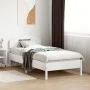 Solid white pine wood bed headboard 100 cm by , Headboards and footboards - Ref: Foro24-842515, Price: 40,29 €, Discount: %
