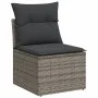 7-teiliges Gartensofa-Set mit grauen PE-Rattan-Kissen von , Gartensets - Ref: Foro24-3226235, Preis: 365,87 €, Rabatt: %