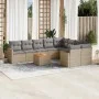 Garden sofa set with beige cushions 10 pieces synthetic rattan by , Garden sets - Ref: Foro24-3226311, Price: 591,53 €, Disco...
