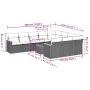 11-piece garden sofa set with beige synthetic rattan cushions by , Garden sets - Ref: Foro24-3226345, Price: 706,35 €, Discou...