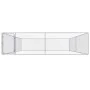 Perrera de exterior de acero galvanizado 4x4x1 m de vidaXL, Casetas y cercados para perros - Ref: Foro24-170820, Precio: 232,...