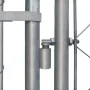 Perrera de exterior de acero galvanizado 4x4x1 m de vidaXL, Casetas y cercados para perros - Ref: Foro24-170820, Precio: 232,...