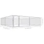 Outdoor galvanized steel dog kennel 4x4x1 m by vidaXL, Dog kennels and fences - Ref: Foro24-170820, Price: 232,15 €, Discount: %