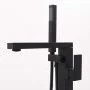 Grifo para bañera de pie acero inoxidable negro 90 cm de vidaXL, Grifos de bañera - Ref: Foro24-145096, Precio: 304,48 €, Des...