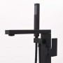 Grifo para bañera de pie acero inoxidable negro 90 cm de vidaXL, Grifos de bañera - Ref: Foro24-145096, Precio: 310,16 €, Des...