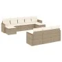 Garden sofa set with beige cushions 10 pieces synthetic rattan by , Garden sets - Ref: Foro24-3226415, Price: 644,51 €, Disco...