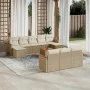 11-piece garden sofa set with beige synthetic rattan cushions by , Garden sets - Ref: Foro24-3226422, Price: 692,42 €, Discou...