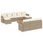 11-piece garden sofa set with beige synthetic rattan cushions by , Garden sets - Ref: Foro24-3226422, Price: 692,42 €, Discou...