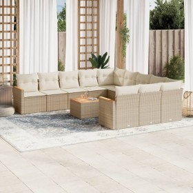 12-piece garden sofa set and brown synthetic rattan cushions by , Garden sets - Ref: Foro24-3226436, Price: 714,69 €, Discoun...